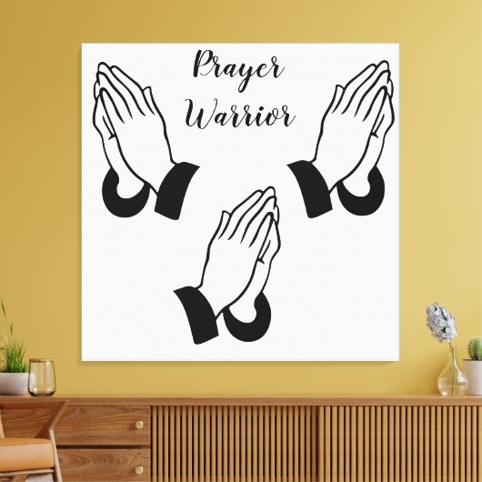 Toile Guerrier de prière prier Thunder_Cove (Insitu(Salon))