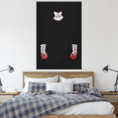 Toile Guerrier des ombres à manche rouge (Insitu(Chambre))