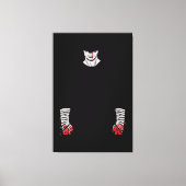 Toile Guerrier des ombres à manche rouge (Recto)