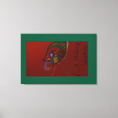 Toile Guerrier du feu (Recto)
