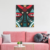 Toile Guerrier Masaï (Insitu(Salon))