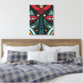 Toile Guerrier Masaï (Insitu(Chambre))