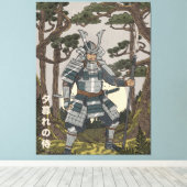 Toile Guerrier samouraï  (Insitu (Plancher de Bois))