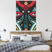 Toile Guerrier tribal Massaï (Insitu(Chambre))