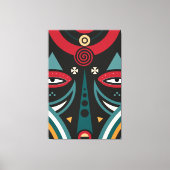 Toile Guerrier tribal Massaï (Recto)