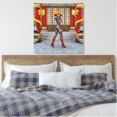 Toile Guerrière asiatique (Insitu(Chambre))