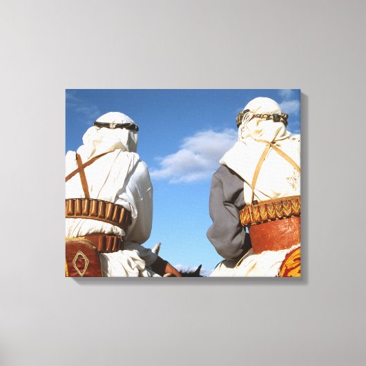 Toile Guerriers du désert (Recto)