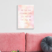 Toile Guillemet d'aquarelle personnalisé (Insitu(Salon))