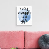 Toile Guillemets inspirants pour l'amour de soi (Insitu(Salon))