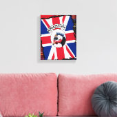 Toile Guineafowl punk (Insitu(Salon))