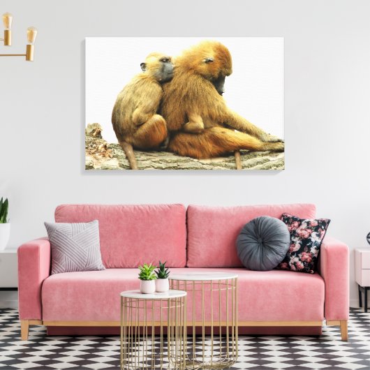 Toile Guinée babouins (Insitu(Salon))