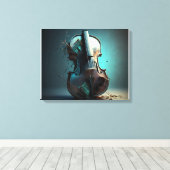 Toile Guitar (Insitu (Plancher de Bois))