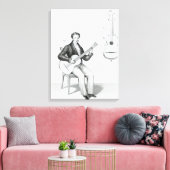 Toile Guitare (Insitu(Salon))
