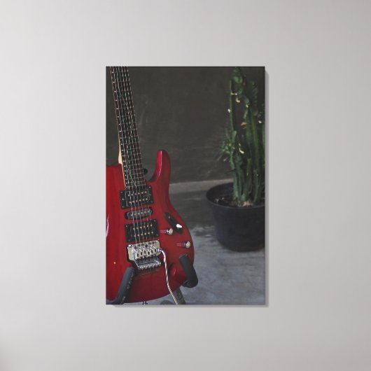 Toile Guitare acoustique cool (Recto)