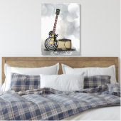 Toile Guitare blues (Insitu(Chambre))