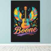 Toile Guitare Boone (Insitu (Plancher de Bois))