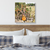 Toile Guitare de Cactus (Insitu(Chambre))