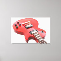 GUITARE ÉLECTRIQUE ICONIQUE ROUGE 32x48