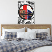 Toile Guitare en Britian (Insitu(Chambre))