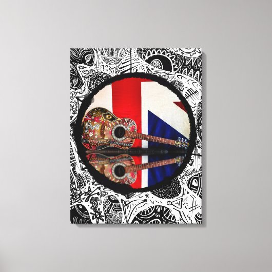 Toile Guitare en Britian (Recto)