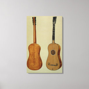 Toile Guitare faite par Antonio Stradivarius