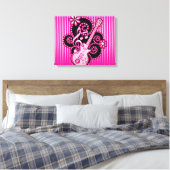 Toile Guitare Girlie (Insitu(Chambre))
