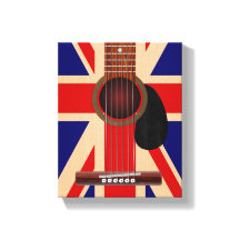 Guitare Union Jack