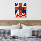 Toile Guitare Union Jack (Insitu(Chambre))