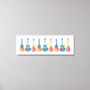 TOILE GUITARS POP ART