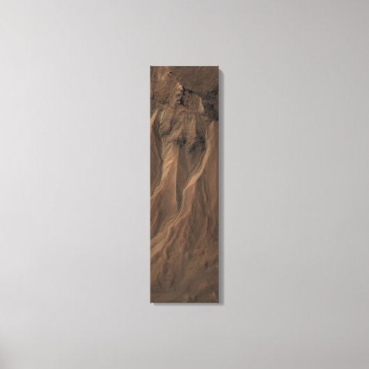 Toile Gullies au bord du cratère Hale, Mars (Recto)