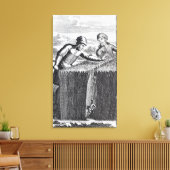 Toile Gulliver est découvert par un fermier à (Insitu(Salon))