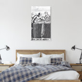 Toile Gulliver est découvert par un fermier à (Insitu(Chambre))