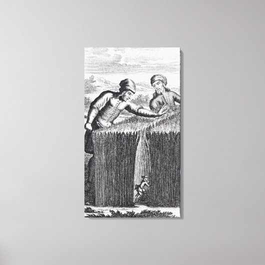 Toile Gulliver est découvert par un fermier à (Recto)