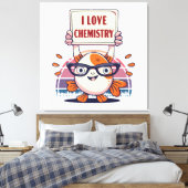 Toile Guppies et chimie d'amour (Insitu(Chambre))