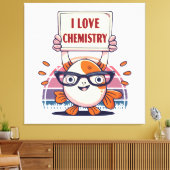 Toile Guppies et chimie d'amour (Insitu(Salon))