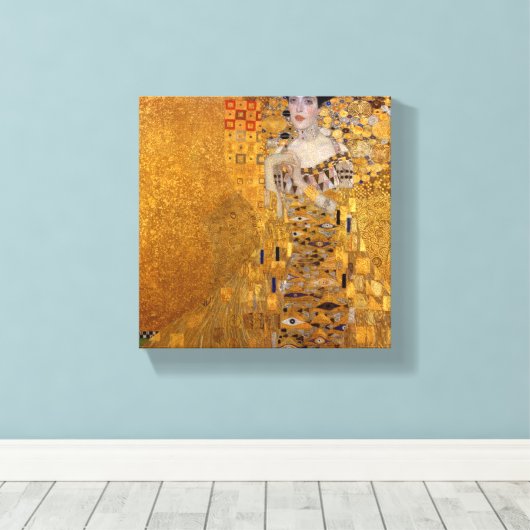 Toile Gustav Klimt - Adele Bloch-Bauer I. (Insitu (Plancher de Bois))