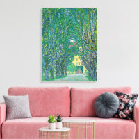 Gustav Klimt : Allée du parc du château de Kammer