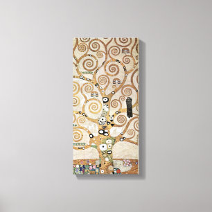 Toile Gustav Klimt Arbre doré de la vie avec un oiseau