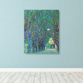 Toile Gustav Klimt - Chemin du parc (Insitu (Plancher de Bois))