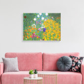 Toile Gustav Klimt Cottage Garden (Insitu(Salon))