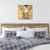 Toile Gustav Klimt - Femme fan (Insitu(Chambre))