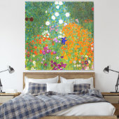 Toile Gustav Klimt : Flower Garden (Insitu(Chambre))