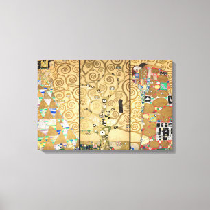 Toile Gustav Klimt - Frise Stoclet Arbre de Vie