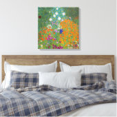Toile Gustav Klimt - Jardin des fleurs (Insitu(Chambre))