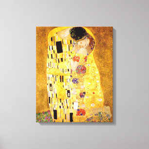 Toile Gustav Klimt La Peinture Classique Du Kiss