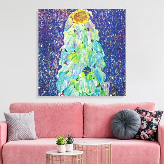 Toile Gustav Klimt - La peinture fine d'art tournesol (Insitu(Salon))