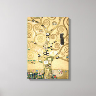 Toile Gustav Klimt - L'Arbre de Vie, La Frieze Stoclet