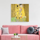 Toile Gustav Klimt - Le baiser (Insitu(Salon))