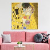 Toile Gustav Klimt - Le baiser (Insitu(Salon))
