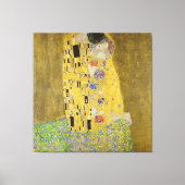Toile Gustav Klimt - Le baiser (Recto)